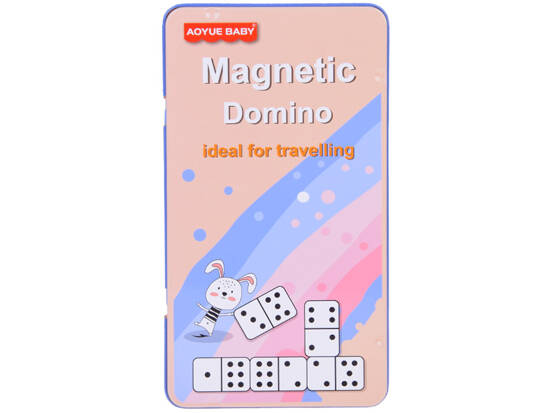 Domino magnetic mini travel game for children and adults GR0675