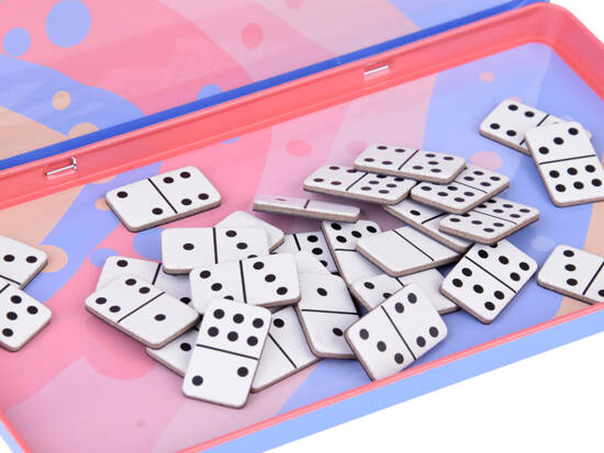 Domino magnetic mini travel game for children and adults GR0675