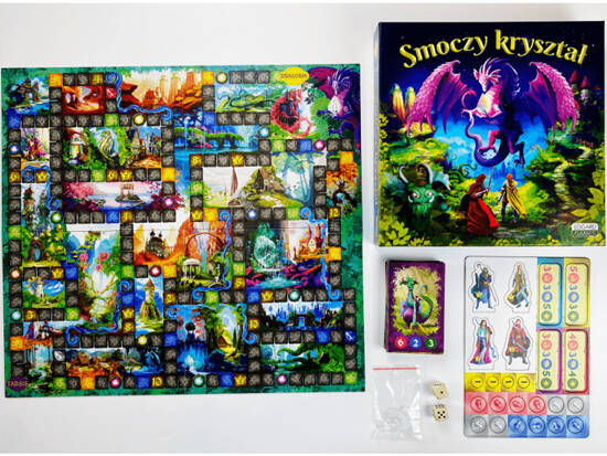 Dragon Crystal Game Children's Board Game Family Fantasy Game GR0709