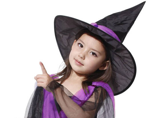 Dress + Hat Costume disguise for Sorceress Witch ZA5279