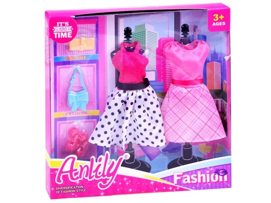 Dresses for dolls dressing clothes ZA 2463