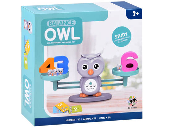 Educational Game Owl Scales Counting ZA3823