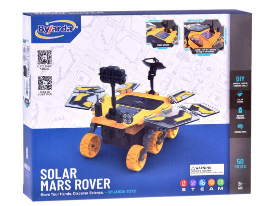Educational Mars Rover solar construction set 50 pieces ZA5014