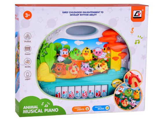 Educational Piano Interactive Organ with Animals Farm ZA5331