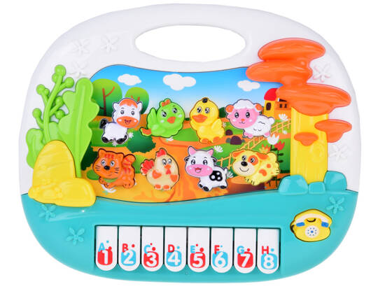 Educational Piano Interactive Organ with Animals Farm ZA5331