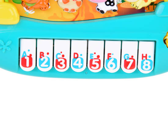 Educational Piano Interactive Organ with Animals Farm ZA5331