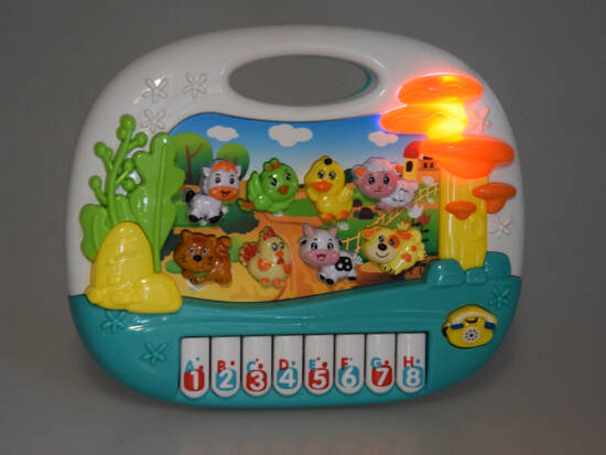 Educational Piano Interactive Organ with Animals Farm ZA5331