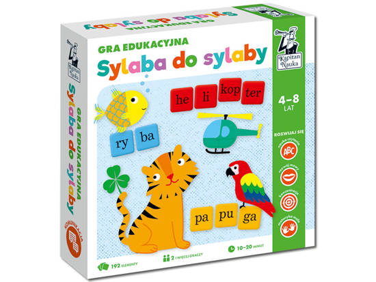 Educational game Syllable to syllable 4-8 years GR0539