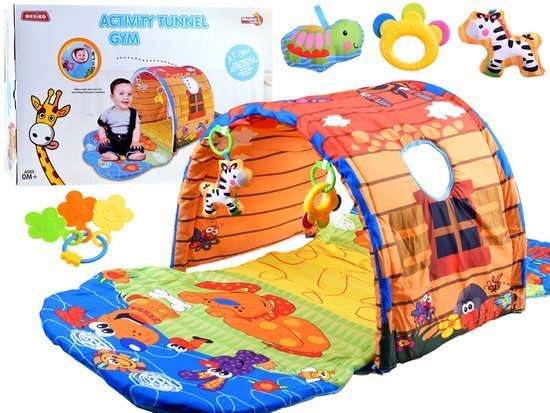 Educational mat with FARM  ratchet TUNNEL ZA3194