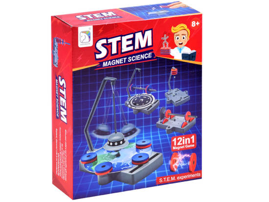 Educational set learning about magnets 12in1 ZA3956