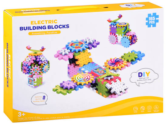 Elecrtic building blocks165 pieces ZA4198