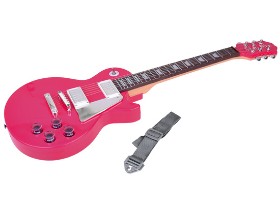 Electric Guitar with Strap Musical Toy for Children IN0170