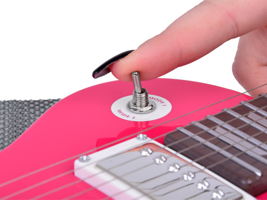 Electric Guitar with Strap Musical Toy for Children IN0170