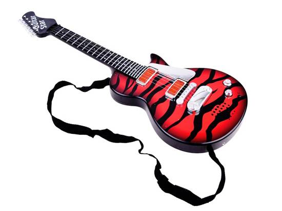 Electric guitar + headphones with microphone IN0139
