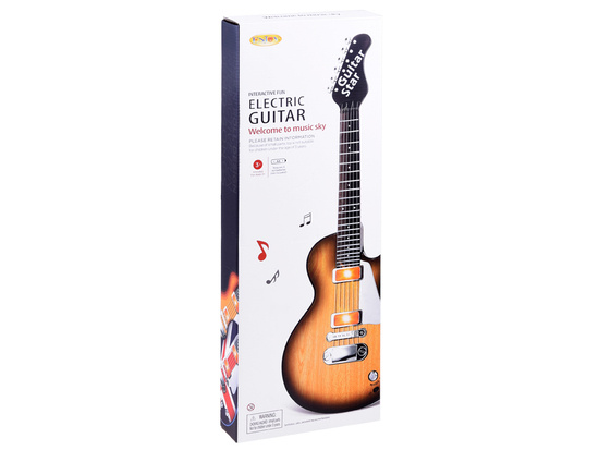 Electric guitar + headphones with microphone IN0139