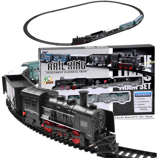 Electric locomotive with wagons RC0448