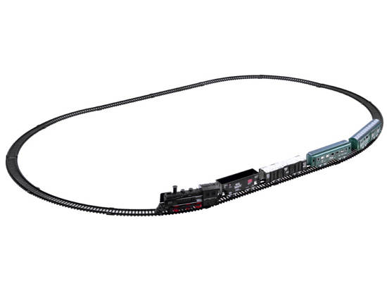 Electric locomotive with wagons RC0448