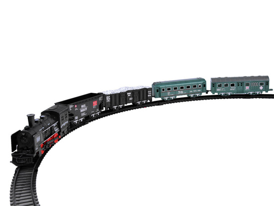 Electric locomotive with wagons RC0448