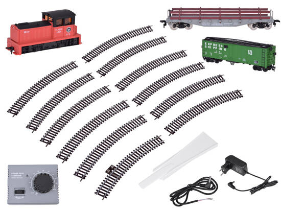 Electric train classic steam locomotive with H0 control unit 1:87 RC0652