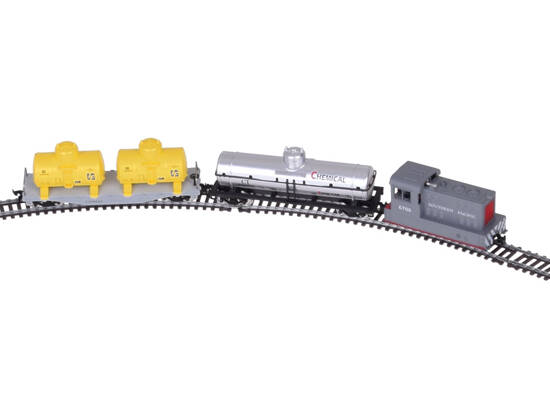 Electric train with tanker freight train control unit RC0651