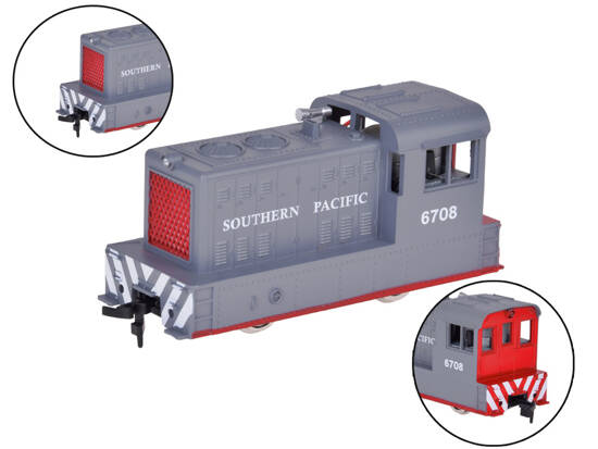 Electric train with tanker freight train control unit RC0651