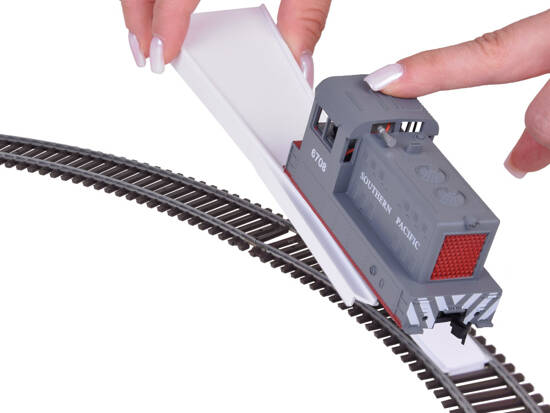 Electric train with tanker freight train control unit RC0651