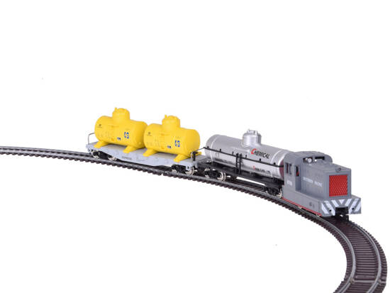 Electric train with tanker freight train control unit RC0651