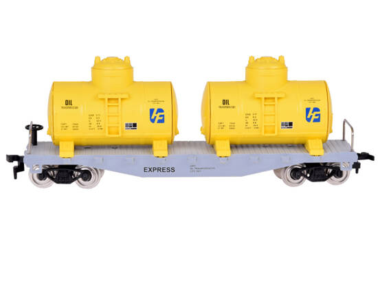 Electric train with tanker freight train control unit RC0651