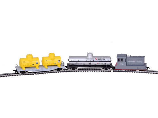 Electric train with tanker freight train control unit RC0651