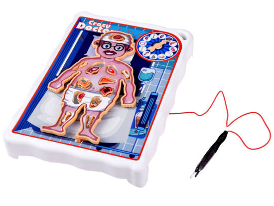 Electronic Game Fun Doctor surgery + tweezers + organs ZA4320