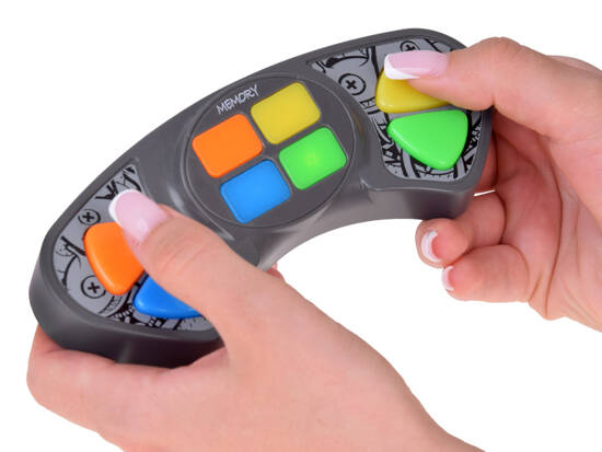 Electronic game Memory colored buttons memorizing colors GR0690