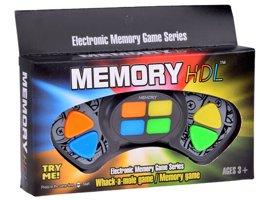 Electronic game Memory colored buttons memorizing colors GR0690