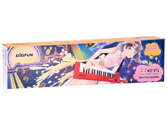 Electronic organ with handle, musical toy for children IN0172