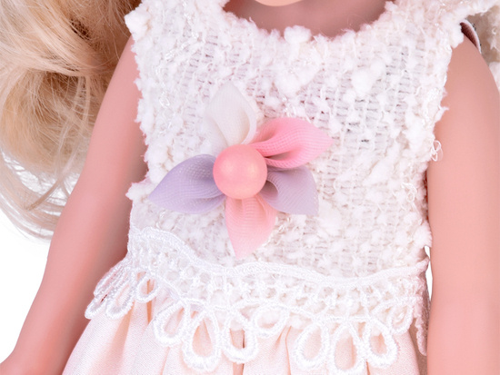 Elegant Stylish Doll in Hat with Long Blonde Hair ZA5314