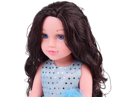 Elegant doll with blonde hair, 45 cm princess doll ZA5158