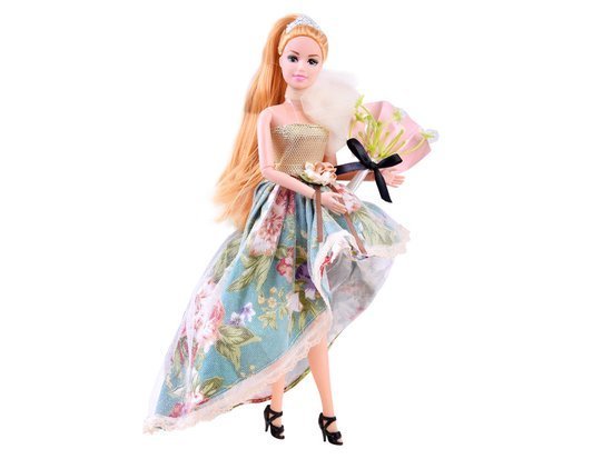 Emily Doll in a ball gown elegant shoes ZA3136