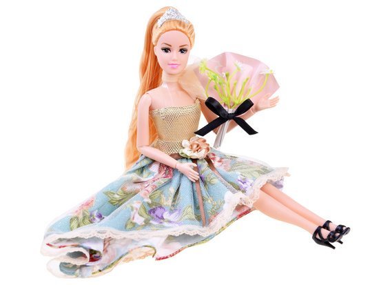 Emily Doll in a ball gown elegant shoes ZA3136