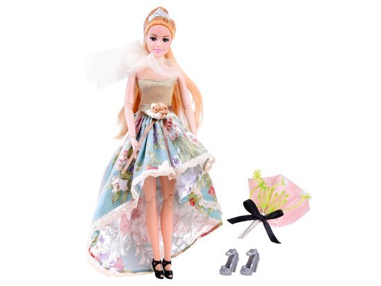 Emily Doll in a ball gown elegant shoes ZA3136