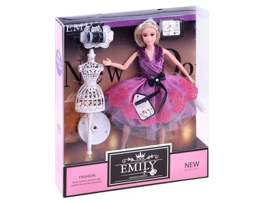 Emily Doll in an evening dress + accessories ZA3137