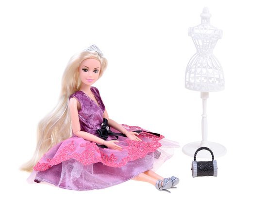 Emily Doll in an evening dress + accessories ZA3137