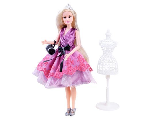 Emily Doll in an evening dress + accessories ZA3137