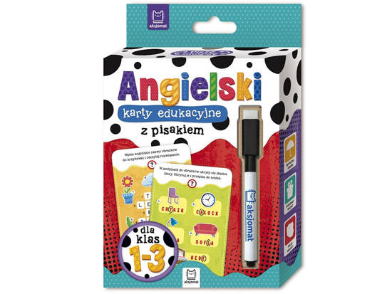English. Educational cards with the KS0459 pen