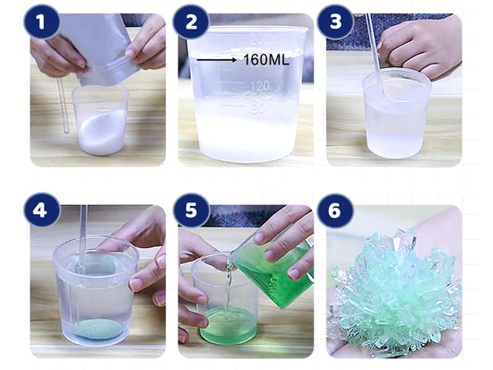 Experimental Kit Crystal Growing ZA5205