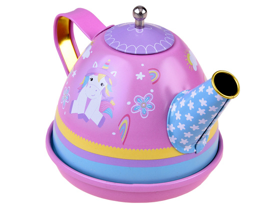 Fabulously colorful tea set 14 pieces ZA4446