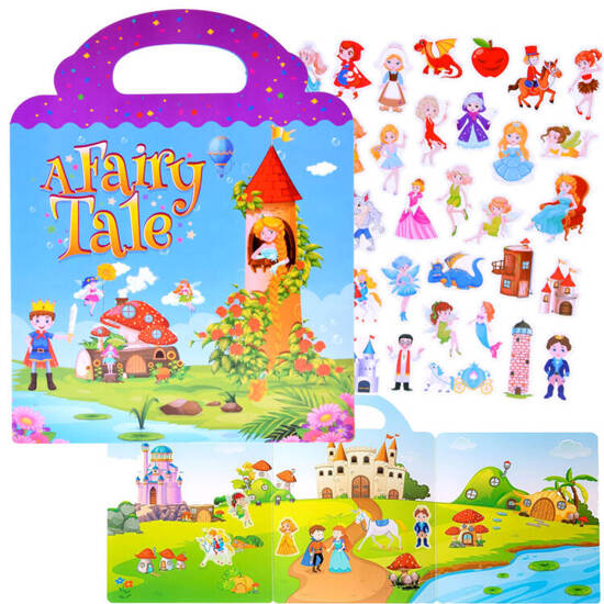 Fairy tale sticker album Princess Castle ZA4763