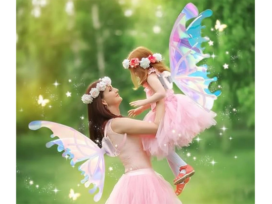 Fairytale Wings for Butterfly, Elf, Fairy Glowing LED wings ZA5001