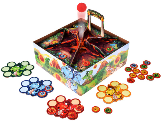 Family arcade game Dragon Volcano, blow out the ball GR0616