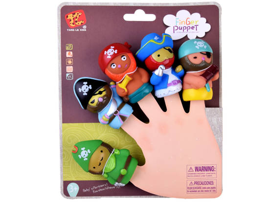 Finger puppets PIRATES ahoy adventure ZA4334