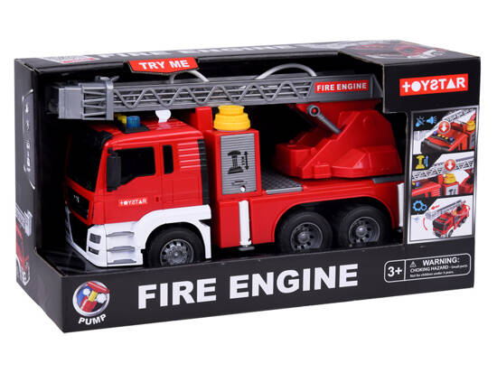 Fire Truck Interactive Fire Department with Water Function Sound ZA5229