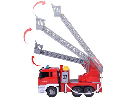 Fire Truck Interactive Fire Department with Water Function Sound ZA5229